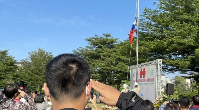 北中南多有升旗活動 兼顧防疫為國家慶生