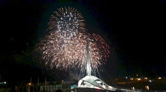 นครเกาสงทดลองจุดพลุฉลองวันชาติ 2021 จำนวน 270 นัด