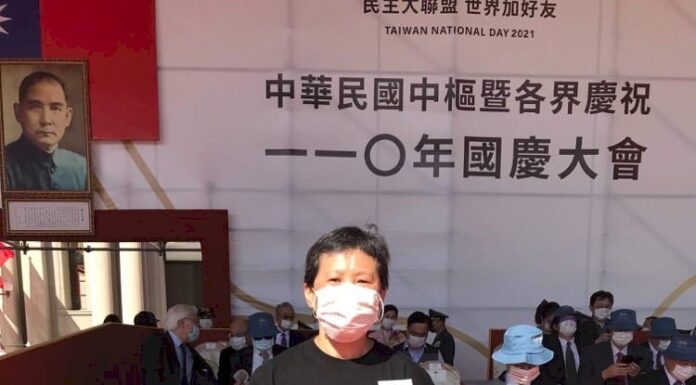 代表時力出席國慶大會 陳椒華籲速修礦業法捍衛台灣山林