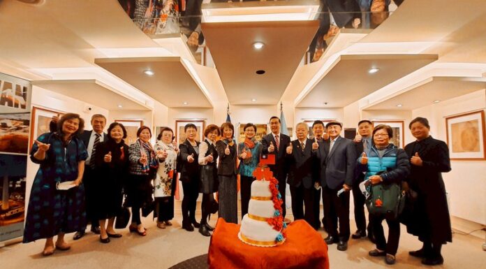 駐阿根廷代表處慶雙十 僑界友人力挺台灣民主