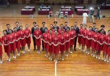 Ra mắt đội lễ tân phục vụ Quốc khánh năm nay của Đại học Minh Truyền