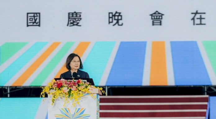 2022國慶晚會 蔡總統:同心協力一定能守土護國