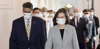 Президент Палау прибыл на Тайвань с визитом