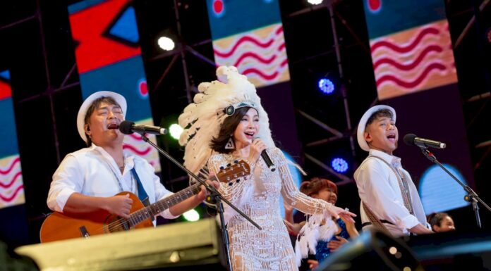 งานวันชาติช่วงค่ำที่นครเถาหยวน มีผู้ร่วมงาน 2 หมื่นคน