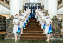 主打台灣色! 文總邀周裕穎打造國慶禮賓服