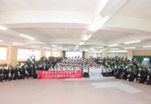 京都橘高校赴北一女交流 總統送珍奶、蛋糕