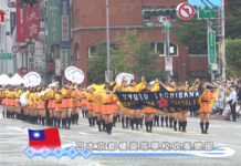 双十国慶節祝賀式典、オレンジの悪魔こと京都橘高校吹奏楽部に大きな拍手