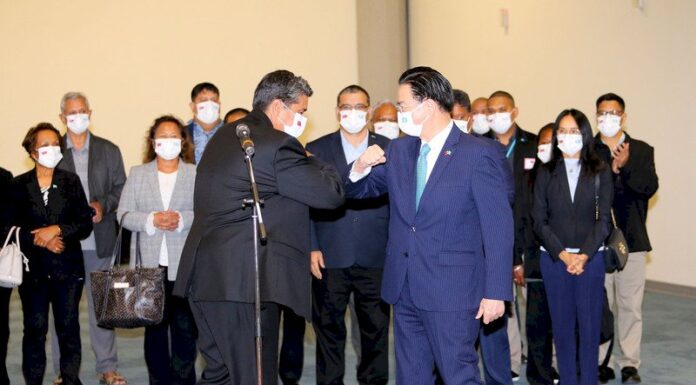 帛琉總統惠恕仁率團抵台 期待與台灣人民慶雙十