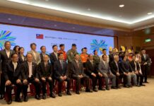 (影音)雙十國慶3地連線唱國歌 游錫堃:堅定防衛意志