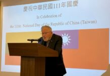 慶雙十酒會 立陶宛國父讚台灣是真民主國家