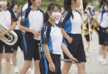 日本京都橘高校吹奏部 首次造訪已愛上台灣