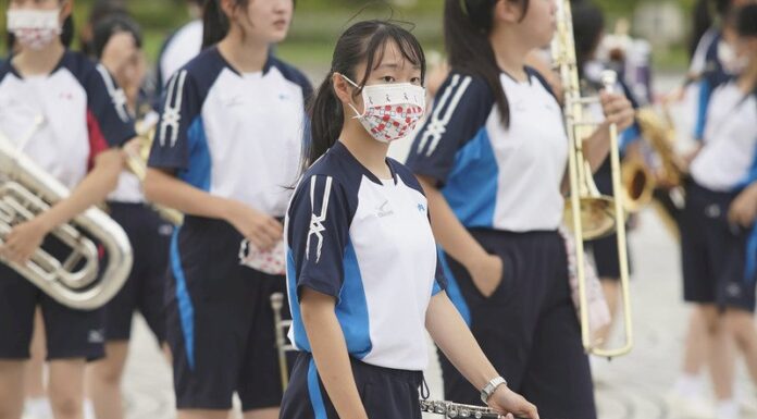 日本京都橘高校吹奏部 首次造訪已愛上台灣