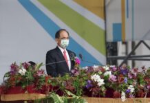 游錫堃國慶致詞 籲全民加強防衛意志、支持青年參政