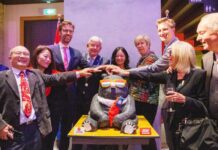 荷駐處慶雙十 海牙巿長:支持台灣攸關全球民主