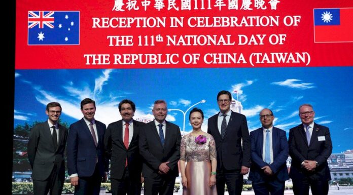 雪梨雙十國慶酒會 澳洲政要僑領雲集