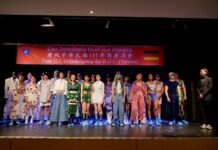 駐德代表處國慶酒會 台設計師時裝秀吸睛