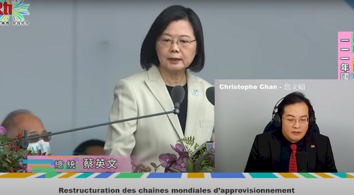 Présidente Tsai : message envoyé sur la restructuration de la chaîne d’approvisionnement mondiale des semi-conducteurs