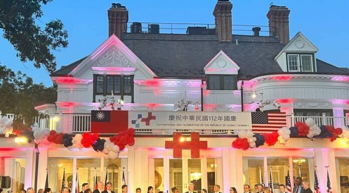 La fête nationale taïwanaise célébrée à Washington Double-Dix à Washington (source: FB de la représentation taïwanaise aux Etats-Unis)