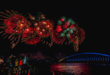 Das Feuerwerk zum Nationalfeiertag 2023 soll in Taichung stattfinden Das Feuerwerk zum Nationalfeiertag 2022 wurde in Chiayi veranstaltet. (Foto: CNA)