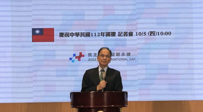 國慶主題「民主台灣、堅韌永續」游錫堃:台灣民主精神屹立不搖(影音)