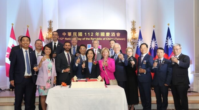 多倫多國慶酒會 強調台加團結合作因應挑戰