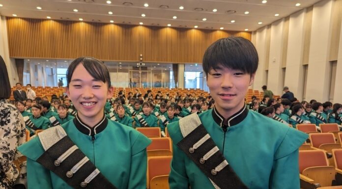 文総・双十国慶節準備委員会が東農大二高を訪問