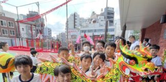 橫濱慶雙十國慶 謝長廷喊中華民國萬歲、台日友好