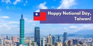 立陶宛外交部祝台灣民眾雙十快樂 盼雙邊關係強化