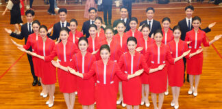銘伝大学迎賓大使チーム、39度目の双十国慶節に登場