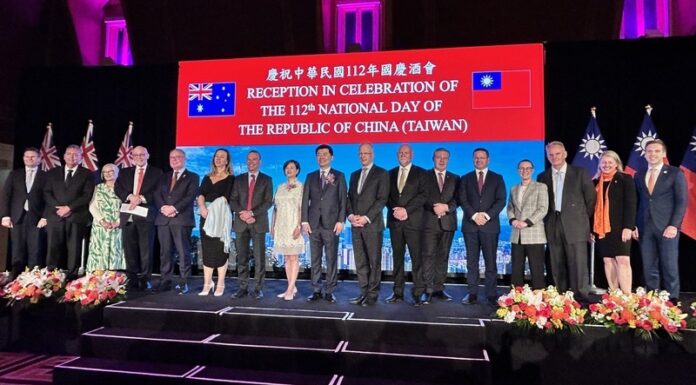 雪梨國慶酒會 澳洲朝野政要同慶