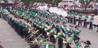 La banda de Caballeros Esmeralda ofrece recuerdos de la infancia