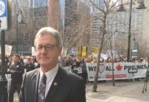 Cinq sénateurs canadiens arrivent à Taïwan Cinq sénateurs canadiens arrivent à Taïwan pour le Double-Dix (photo du sénateur MacDonald qui dirige la délégation, source: Twitter du sénateur)