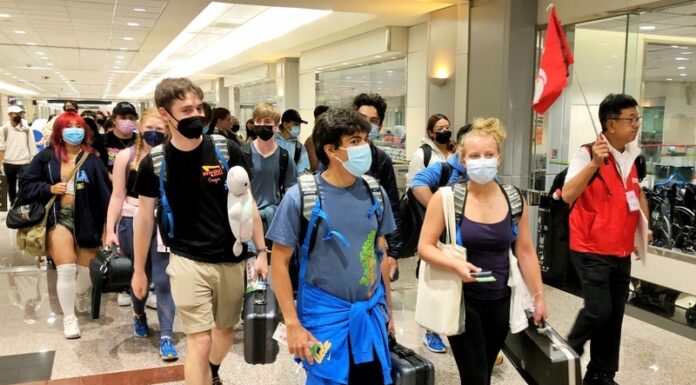 UCLA棕熊行進樂隊抵台 文總:國慶演出象徵台美情誼